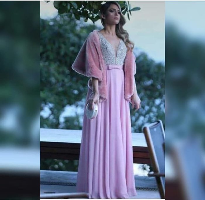 Aluguel de Vestido de Festa Formatura de Enfermagem Rosa próximo ao Nova América - Fino Traje Moda Festa