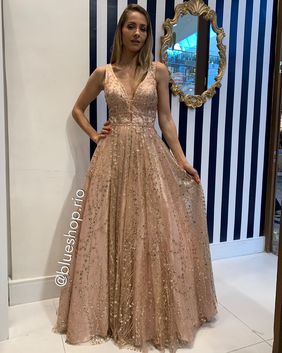 vestido longo dourado para madrinha