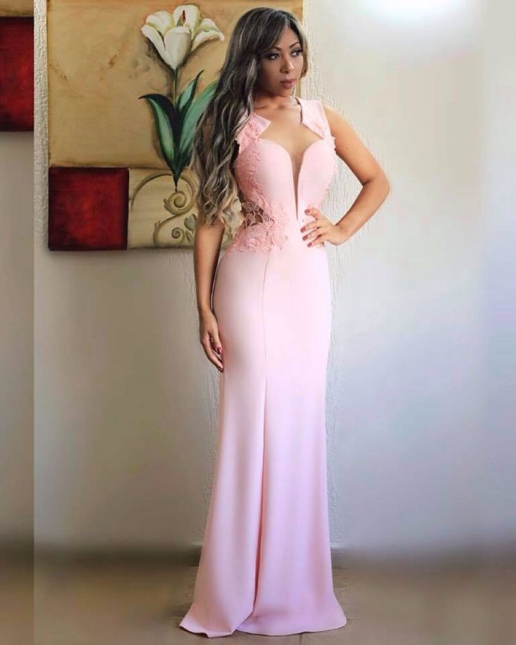 Vestido de Festa Rosa Formatura Radiologia próximo ao Andaraí para Alugar - Fino Traje Moda Festa