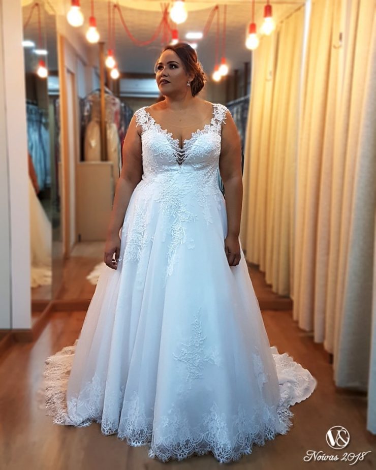 Vestido de Noiva Elegante no RJ - Aluguel - Arrivee